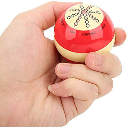 Miracle Maker Billiards Cue Ball Practice Training Artifact, Used in American Billiards Eight Balls, 2 Billiard Gloves