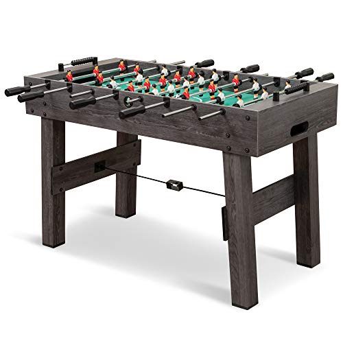 EastPoint Sports Classic Sport 48" Mid-Size Indoor Fairmont Foosball Table, Easy Setup, Grey
