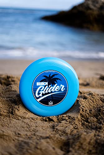 Dynamic Discs Beach Glider Flying Disc, Catch and Throw Frisbee Discs Golf, Predictable Flight Pattern, 175g+, Blue - color: Blue