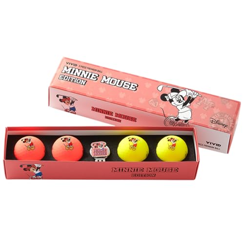 Volvik Vivid Disney Golf Ball Gift Sets (4 Pack) - style: Minnie Mouse Golf