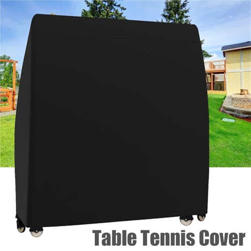 Ping Pong Table Cover Heavy Duty Waterproof Dust-Proof Tennis Protection for Indoor/Outdoor Storage