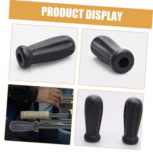 Abaodam 2Pcs Ergonomic Table Football Grip Handles Easy Replacement for Improved Control and Comfort Foosball Table Accessories for and Recreation