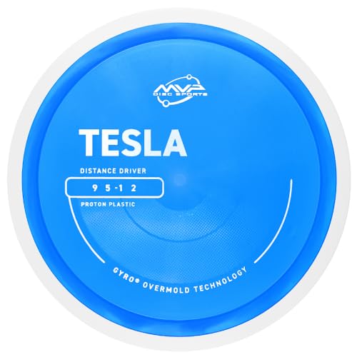 MVP Disc Sports Proton Tesla Disc Golf Distance Driver (Colors May Vary) - size: 160-165g