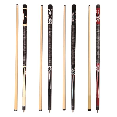 Pool Table Accessory Kit Premium Billiard Acc Kit Professional Billiards Equipment Deluxe Snooker Parts - 58 Inch Pool Sticks 2-1/4 Inch Billiard Balls Set Bridge Stick and Head Brush etc