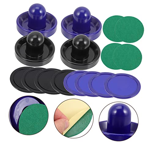 Toddmomy Air Hockey Pucks Boys and Girls Air Hockey Game Accessories Tabletop Plastic Paddles Supplies