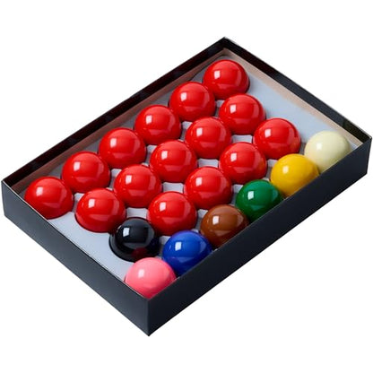 PowerGlide 22 Ball Snooker Set | 15 Reds | Tournament | 2" or 2 1/16" Diameter | Boxed - size: 2" (51 mm), style: Standard