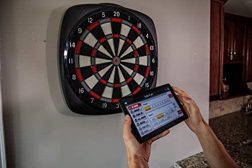Arachnid SDB4000 Electronic Soft Tip Smart Dartboard with Online Game Play, Black (SDBC4000ARA)