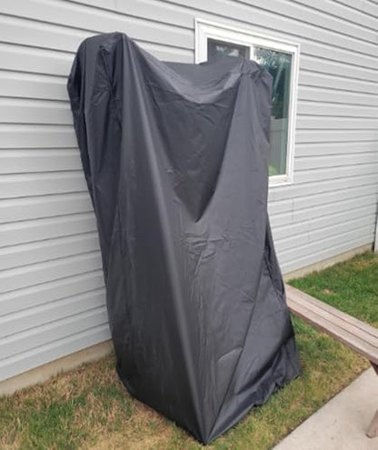 Arcade Basketball Game Cover Waterproof Home Dual Shot Electronic Basketball Arcade Hoop Game Covers for Indoor Outdoor 51x40x80.5in Black