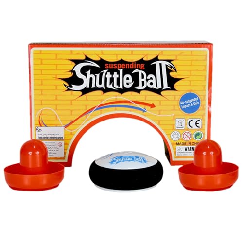 Hockey Pucks, Hockey Hover Puck, Electric Sliding Airs Hockeys Table Game with 2 Pucks & Pushers, Portable Lightweight Airs Hockeys Hover Puck Set Tabletop Board Game, for Kids Adults