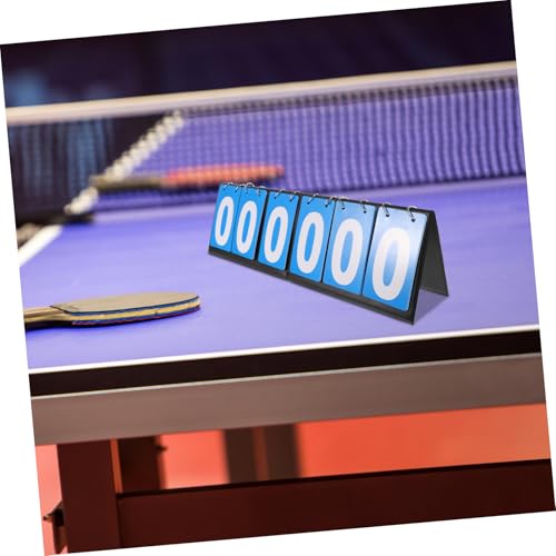 Table Tennis Score Counter Board Flipping Scorekeeper for Basketball Volleyball and Baseball Numbers Safe and Practical Design for Judges and Sports Events