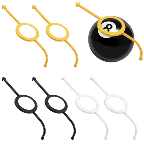 9Pcs Precision Pool Shot Aiming Aid, Billiards Aiming Trainer Billiards Accessories, Billiards' Training Aids for 2-1/4 Inch Balls, Improve Your Game for Billiard Players