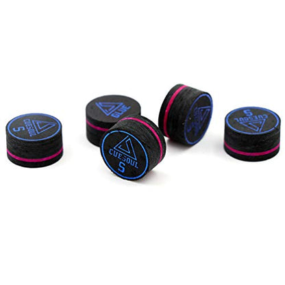 CUESOUL Cue Tips-Pool Cue Tip/Snooker Cue Tip/Glue on Tip - color: Pool cue tip-S