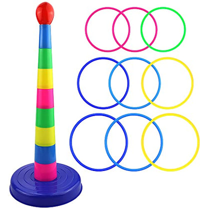 TCOTBE Toss Game, Games Set, Outdoor Games, for Kids Birthday Party Indoor Supplies,Soft Plastic Games,Gift Party,Xmas