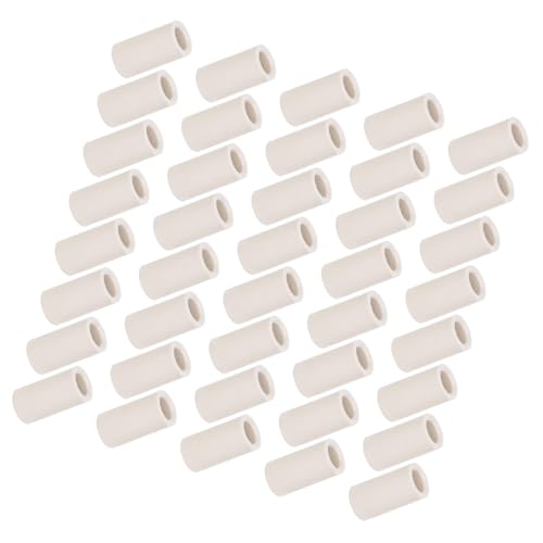 Pool Cue Ferrules, 40 PCS 13mm Fiber Replacement Ferrules Billiard Stick with Screw On Installation for House Bar 8 9 Ball Pool - size: 13MM 1 inch