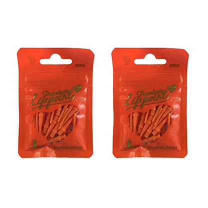 L-style Premium Lippoint - Soft Tip Dart Points - Regular Length - color: Orange