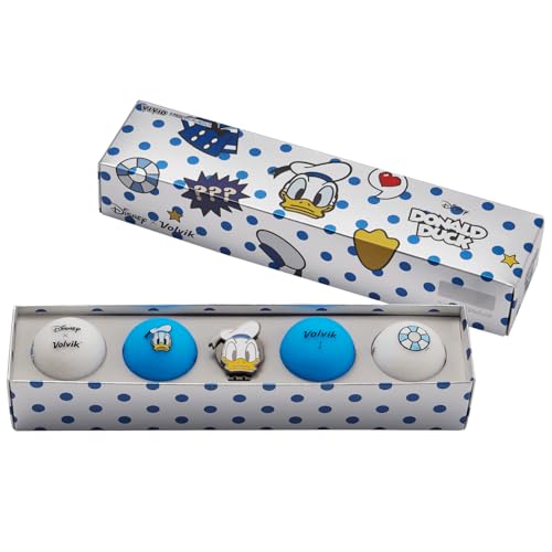 Volvik Vivid Disney Golf Ball Gift Sets (4 Pack) - style: Donald Duck
