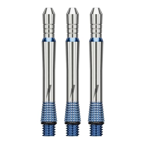 Target Darts Phil Taylor Gx2 Raw Power Titanium Dart Shaft, Short/Intermediate/Medium | Player Edition Aluminium Shafts, 2BA Thread, Professional Dart Accessories - size: Intermediate (28mm)