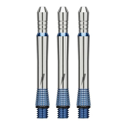Target Darts Phil Taylor Gx2 Raw Power Titanium Dart Shaft, Short/Intermediate/Medium | Player Edition Aluminium Shafts, 2BA Thread, Professional Dart Accessories - size: Intermediate (28mm)
