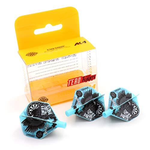 CUESOUL TERO AK4 Dart Flight Standard Shape/Shield Shape/Diamond Shape - color: Standard Shape-Blue Eagle