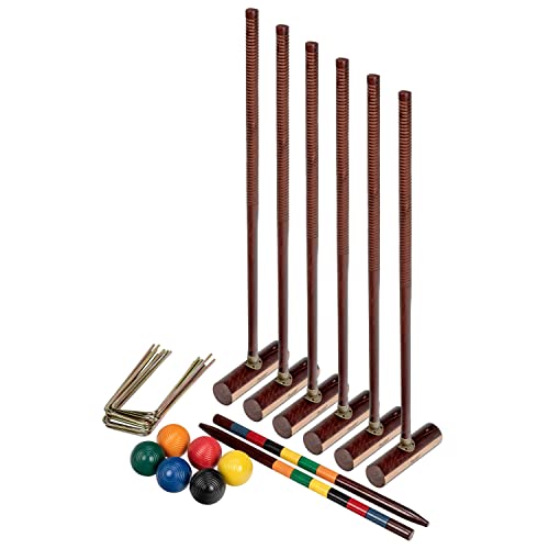 Franklin Sports Expert 6 Player Croquet Set - style: Expert