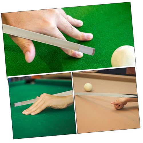 BESPORTBLE 3Pcs Mini Pool Cue Sticks for Short Hardwood Billiard Cues Safe Portable Snooker Training Props Develops Hand Eye Coordination for Home