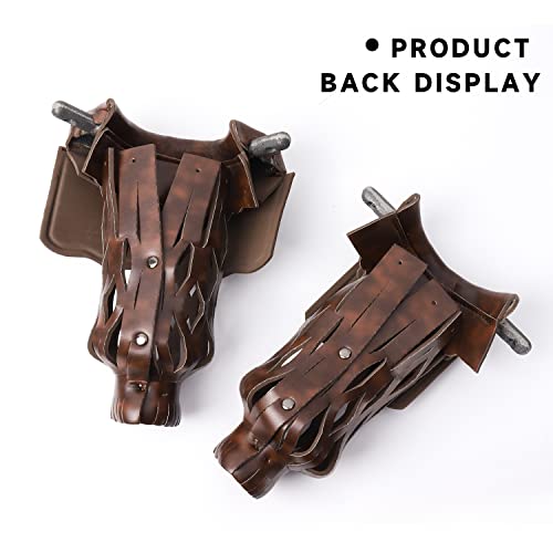 GSE Games & Sports Expert Set of 6 Heavy Duty PU Leather Billiard Pool Table Pockets, Billiard Pool Table Accessories (Several Colors & Styles Available) - color: Walnut - Smooth
