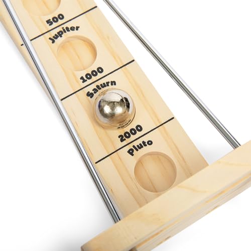 Shoot The Moon By Relatable, Exciting Strategy Moon Ball Games for Family Gatherings, Balance Game for Kids, Includes 1 Metal Gravity Ball, 1 Shoot The Moon Structure, and Instructions