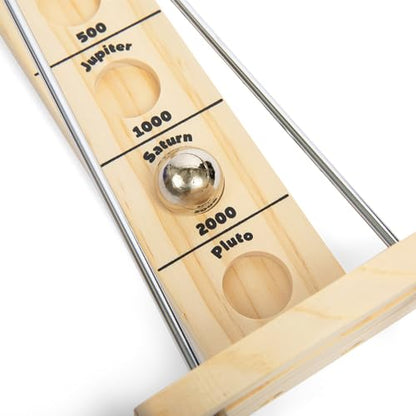 Shoot The Moon By Relatable, Exciting Strategy Moon Ball Games for Family Gatherings, Balance Game for Kids, Includes 1 Metal Gravity Ball, 1 Shoot The Moon Structure, and Instructions