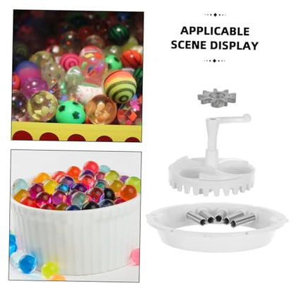 YARNOW Mini Vending Machine Turntable Kit Metal Gear Stirring Rod for Boys and Girls' Pinball Machine Easy to Install