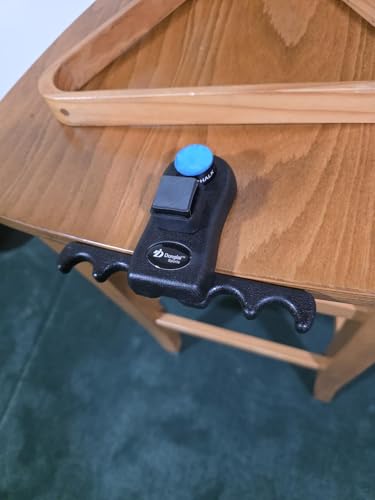 Portable Cue Stick Claw Rack Holds 4 Cues - color: Black
