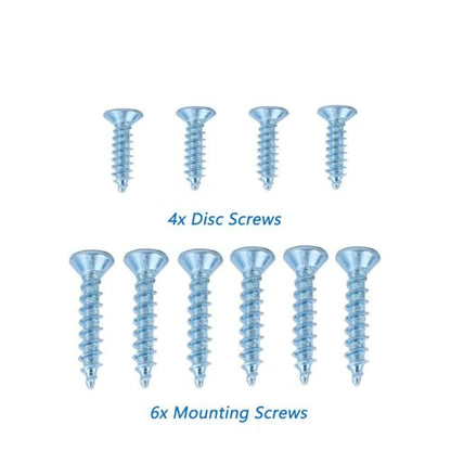 Leadigol Dartboard Mounting Bracket Kit, Adjustable Metal/Plastic Wall Mount with Rotating Hook & Screws for Secure Hanging, Protects Wall(Regular)
