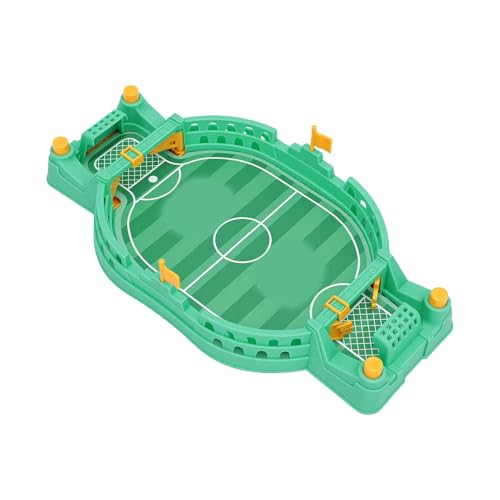Success Soccer Game Board, Parent Child Interactive Foosball Tabletop, Mini Football Game for Kids Ages 3+ Years Old, Portable Travel Toy for Family Bonding - color: Green
