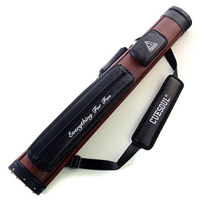 CUESOUL 19oz Pool Cue Sticks with Hard Pool Cue Case - color: E202-E203