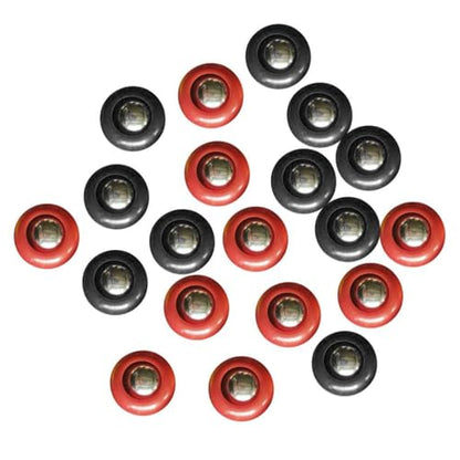 SM SunniMix 10 Pieces Shuffleboard Pucks Tabletop Game Accessories Indoor Replacement Set PP Material Suitable for Family Adults - size: 20Pcs 2x1.56cm