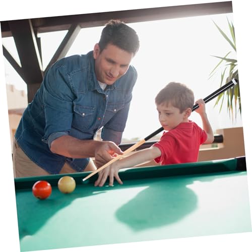 balacoo Wooden Pool Cue for Lightweight Billiard Stick Portable Design for Practice for Beginners Tight Spaces Smooth Grip and Compact Storage