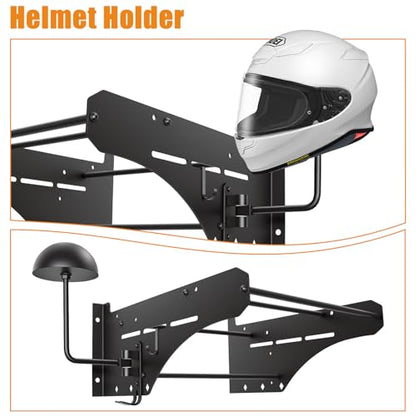 Wall Mounting Storage Luggage Rack/Tour Trunk Pack Backrest Sissy Bar for Harley Road King, Road Glide, Electra Glide, Street Glide & Indian, Horse, Chieftain Models - style: Practical