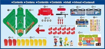 EPOCH Games Super Mario Stadium Baseball Game, Tabletop Skill and Action Game, Ages 5+