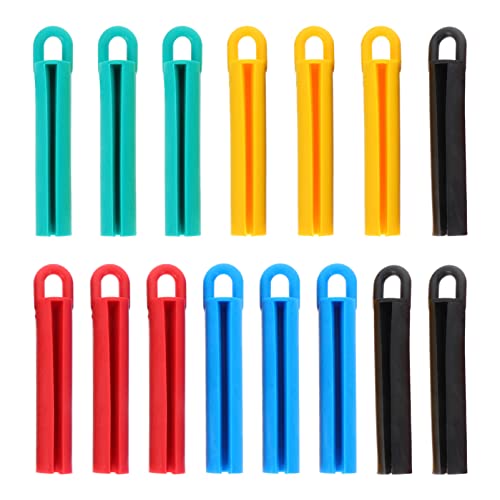 LIOOBO 15pcs Billiards Pole Hangers British Stands Pool Holder Wall Mount Random Color