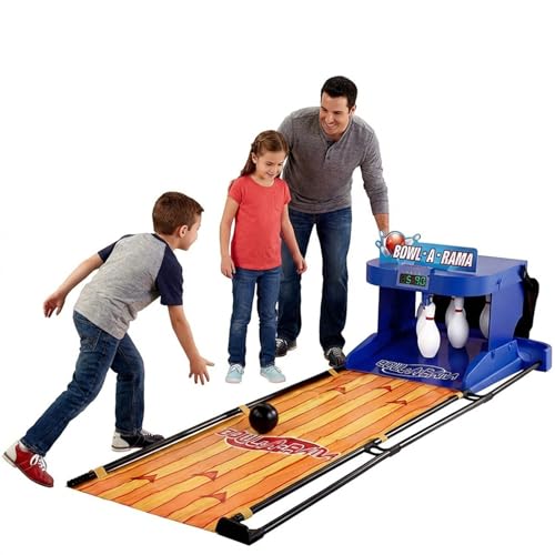 Electric Bowling Lane - Portable Indoor Sports Equipment with Digital Scorer, Ambient Lighting & Auto-Return Function - Foldable Electronic Bowling Mat for Recreation & Stress Relief(3.5m/11ft) - color: 3.5m/11ft