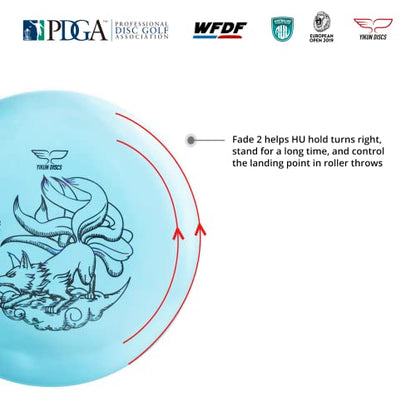 Yikun Disc Golf Driver Professional PDGA Approved 2pcs Discs Golf Distance Driver 165-175g Fairway Golf Disc Perfect for Outdoor Games and Competition