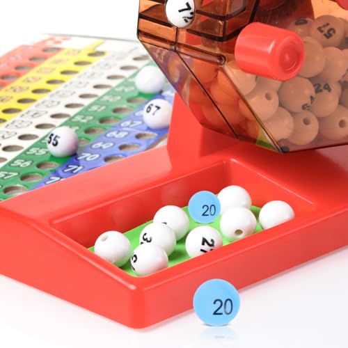 Toyvian 100pcs Numbered Balls 1-100 Balls Table Tennis Printed Pong with Numbers for DIY Project Bingo Game Entertainment - Blue