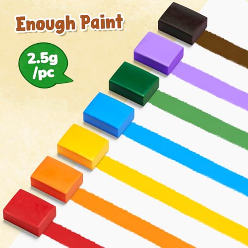JoyCat Paint with Water Coloring Books, Art & Craft Activity, No Mess Art for Kids Ages 4-8, Craft Kits & Supplies, DIY Creative Activity, Gifts for Girls & Boys (Animals) - style: Animals