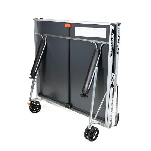 Cornilleau - Pro 540M Outdoor Ping Pong/Table Tennis Table - Mobile and Durable - 7mm Laminated Tabletops - inviolable Net - Weather-Resistant - Steel Frame - Foldable and Easy to Move