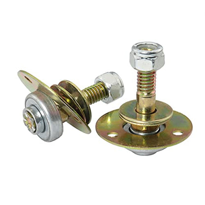 4pcs Rocking Chair Furniture Hardware Bearing Accessories M8x45mm Zinc Alloy Rocking Chair Bearing Connecting Piece Furniture Connecting Fitting