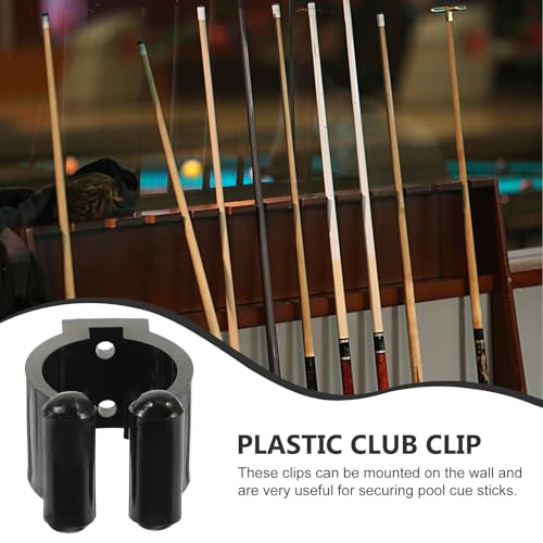 12pcs Pool Cue Clip Pool Cue Rack Wall Mount Fishing Rod Rack Soundbar Bracket Table Outdoor Wall Mounted Clip Adjustable Rod Bracket Holder