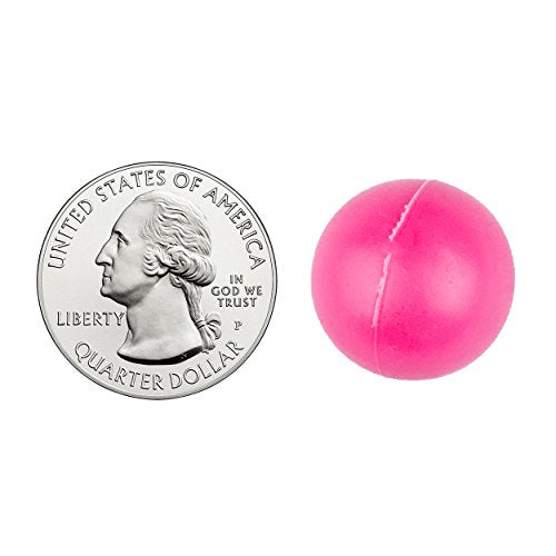 Fairly Odd Novelties 3/4" Mini Ping Pong/Table Tennis/Beer Pong Round Balls (100 Pack), 19mm, Pink - color: Pink