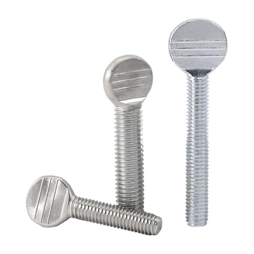 304 Stainless Steel Hand-Tighten Table Tennis Racket Thumb Screws M4-M10 1/4-20 5/16-18 UNC for Sports Equipment(5/16-18x25mm(5Pcs)) - size: 5/16-18x25mm(5Pcs)