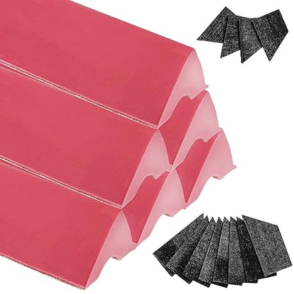 Podoy 8ft Pool Table Replacement Kit, Pool Table Bumpers (Set of 6) with Felt Cloth/Cushion Facings (Set of 12) for Billiard Rail Rubber Bumpers Home & Pro Use Billiard Rail & Pocket Accessories - color: PINK WITHOUT CLOTH