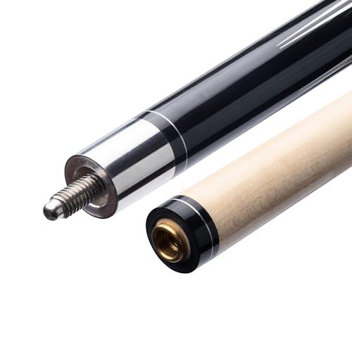 Viper by GLD Products Sinister 58" Pool Cue - color: Black with Cream, size: 19 Ounce