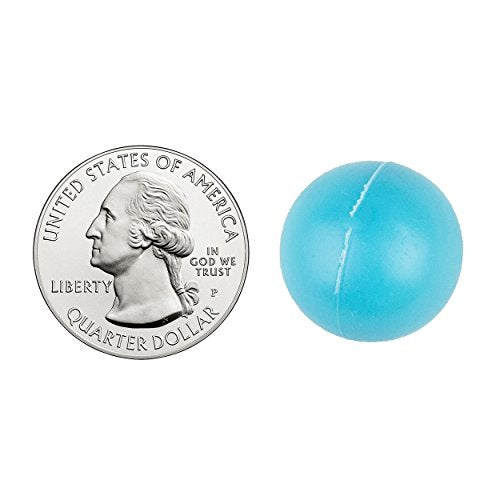 Fairly Odd Novelties 3/4" Mini Ping Pong/Table Tennis/Beer Pong Round Balls (100 Pack), 19mm, Blue - color: Blue